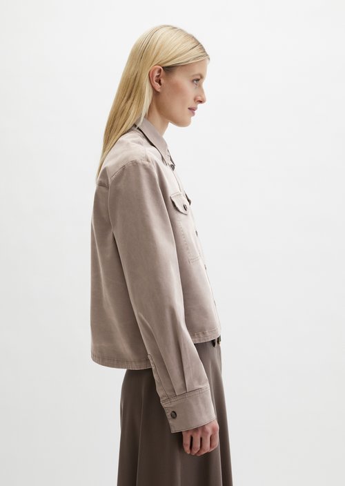 Overshirt oversize — Chalky Brown