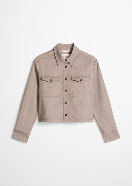 Overshirt oversize — Chalky Brown