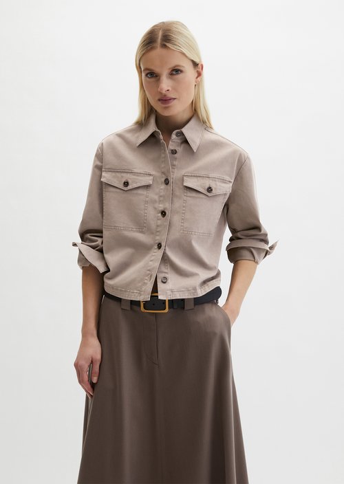 Overshirt oversize — Chalky Brown