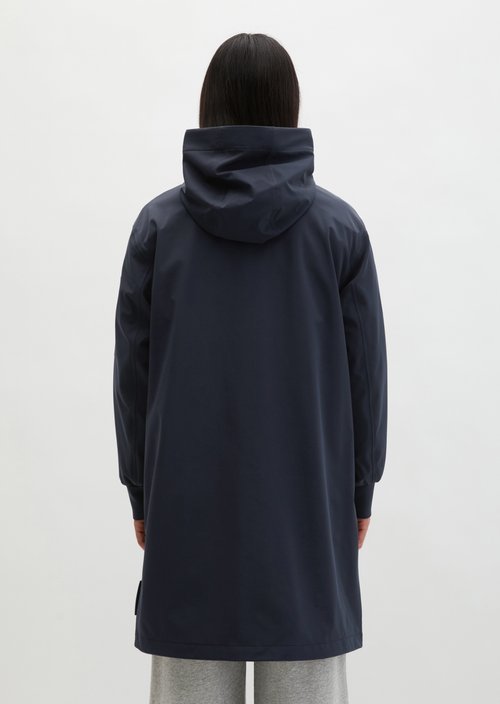 3-layer rain jacket MOP x Function — Deep Night Blue