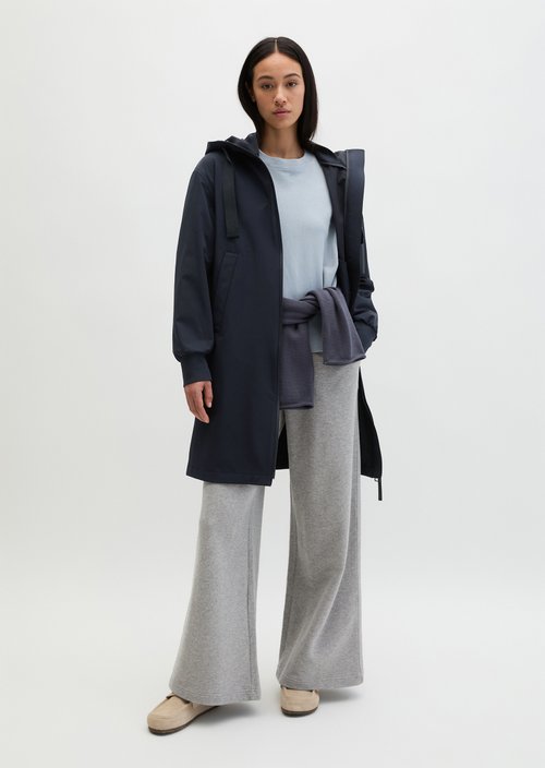 3-layer rain jacket MOP x Function — Deep Night Blue