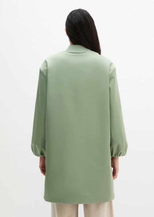 Regular aviator-style blouson coat — Fresh Sage