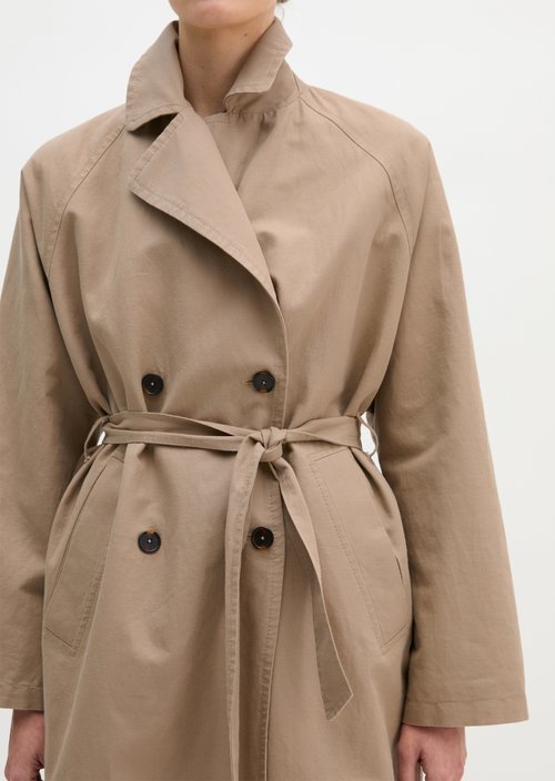 Trench coat regular — Earthy Taupe