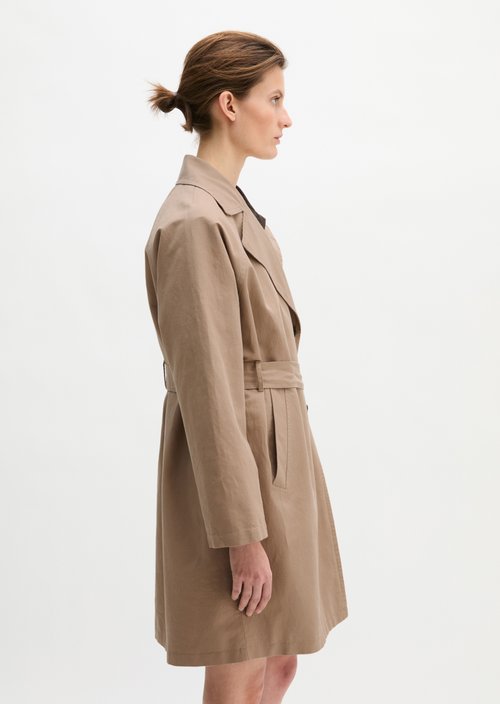 Trench coat regular — Earthy Taupe