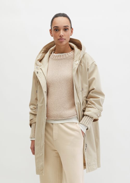 Parka regular — Linen Beige