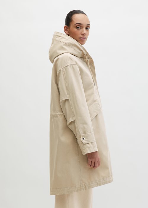 Parka regular — Linen Beige