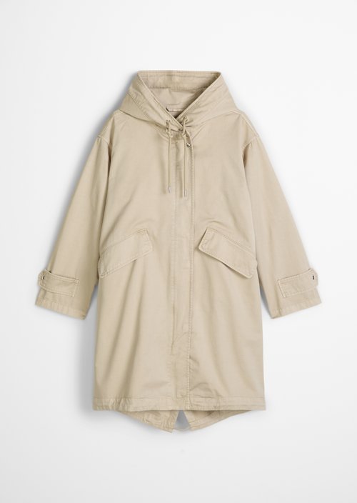 Parka regular — Linen Beige