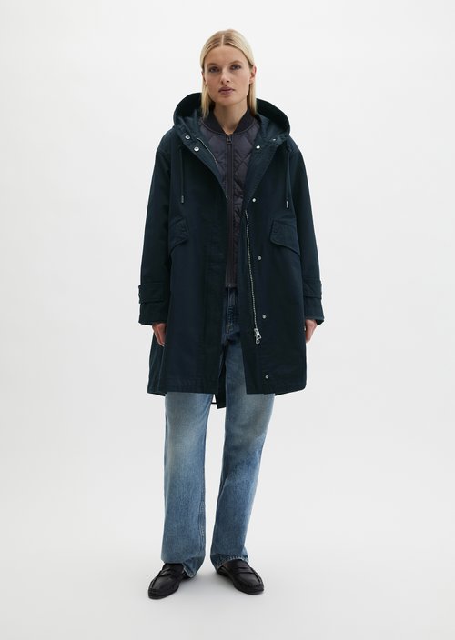 Parka regular — Deep Night Blue