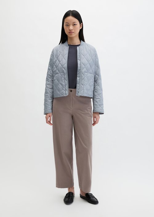 Stowable quilted jacket MOP x Function — Grey Horizon