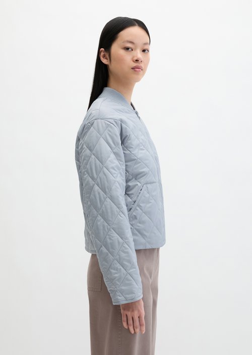 Stowable quilted jacket MOP x Function — Grey Horizon