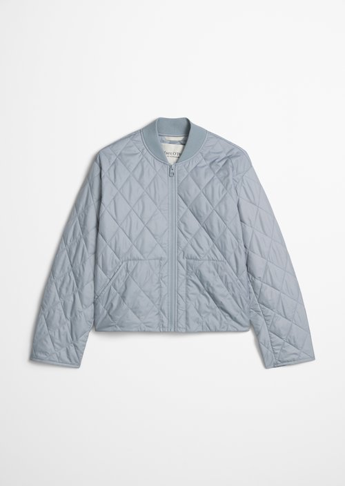 Stowable quilted jacket MOP x Function — Grey Horizon