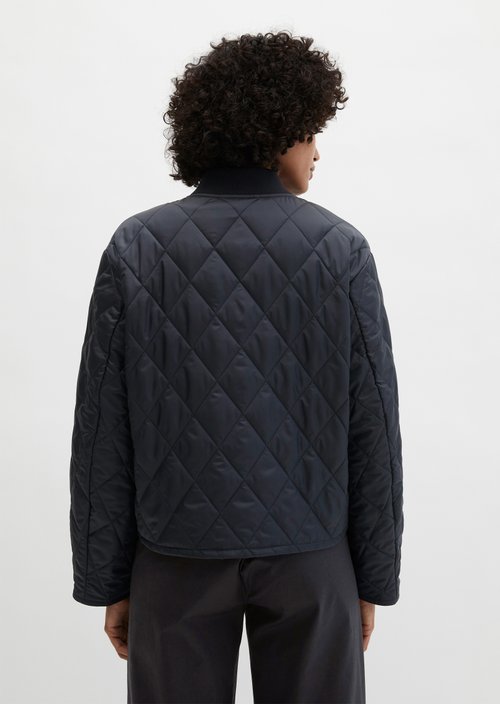 Stowable quilted jacket MOP x Function — Deep Night Blue (alternate view)