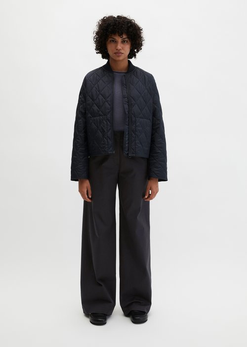 Stowable quilted jacket MOP x Function — Deep Night Blue