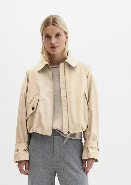 Blouson regular — Linen Beige