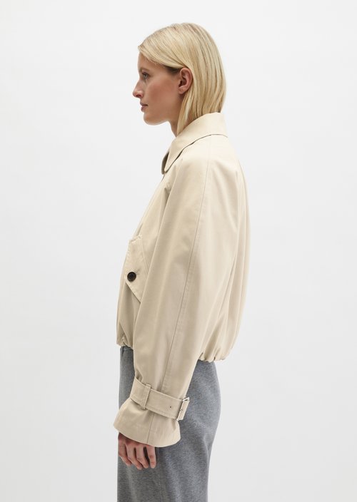 Blouson regular — Linen Beige