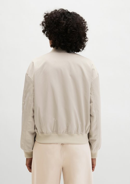 Blouson im Aviator-Stil regular — Linen Beige