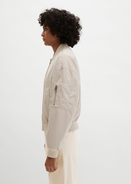 Blouson im Aviator-Stil regular — Linen Beige