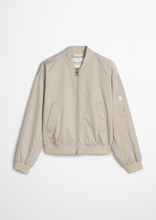 Blouson im Aviator-Stil regular — Linen Beige