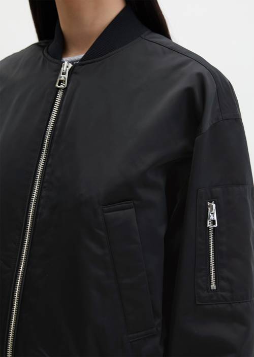 Blouson im Aviator-Stil regular Deep Night Blue in Detailansicht