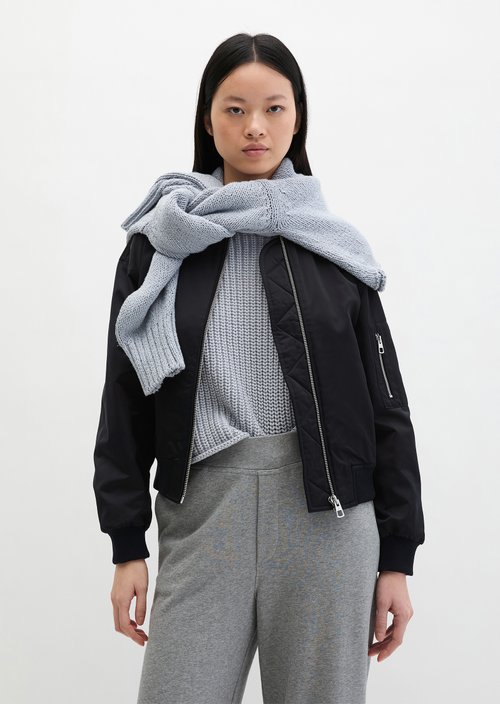 Blouson im Aviator-Stil regular — Deep Night Blue