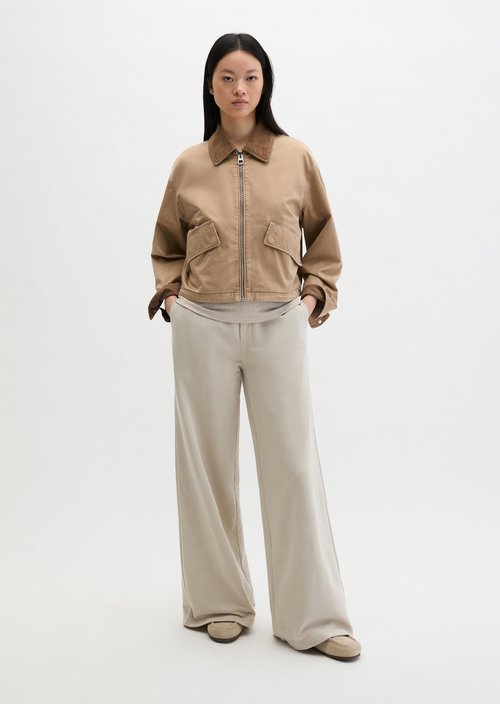 Barnjacket regular garment-dyed — Earthy Taupe