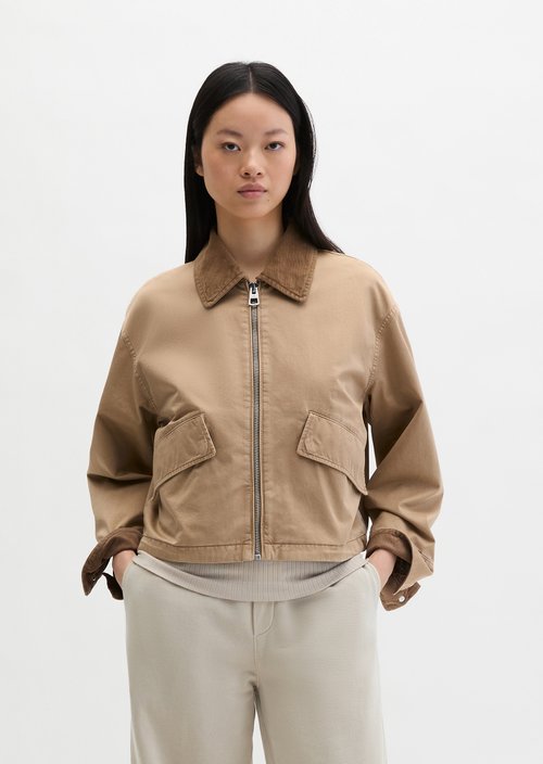 Barnjacket regular garment-dyed — Earthy Taupe