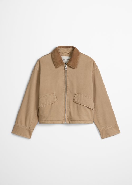 Barnjacket regular garment-dyed — Earthy Taupe
