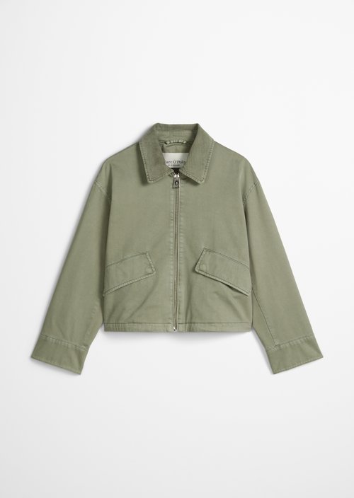 Barnjacket regular garment-dyed — Fresh Sage