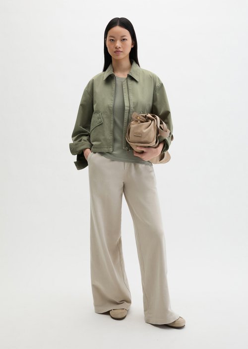 Barnjacket regular garment-dyed — Fresh Sage