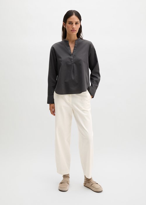 Loose blouse — Blue Graphite
