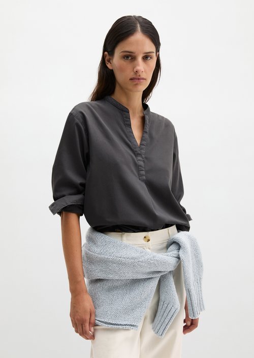 Loose blouse — Blue Graphite
