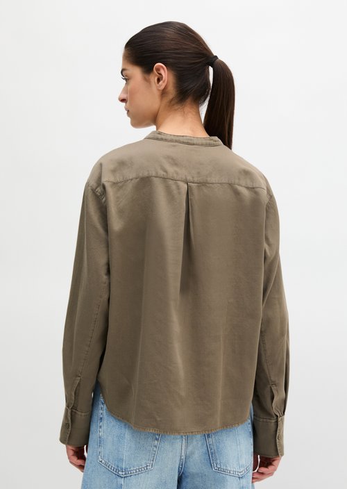 Loose blouse — Chalky Brown