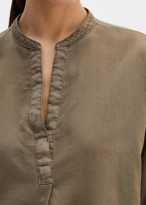Loose blouse — Chalky Brown