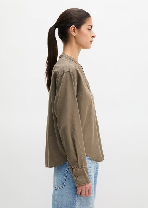 Loose blouse — Chalky Brown