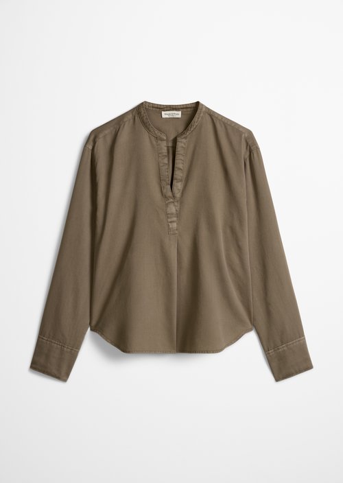 Loose blouse — Chalky Brown
