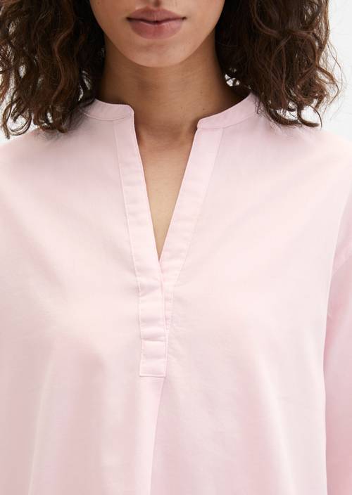 Losse blouse Dried Rose in detailaanzicht