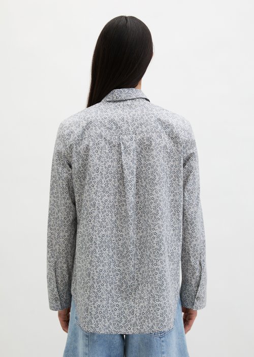 A-shape blouse — Light Blue