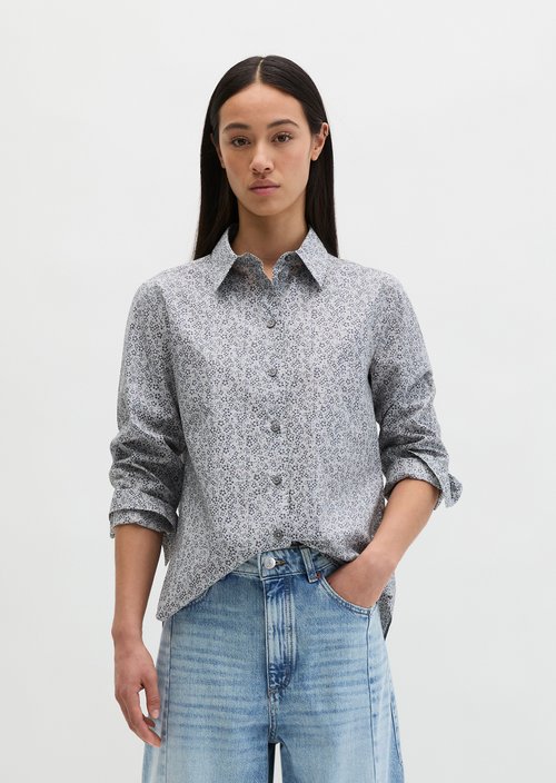 A-shape blouse — Light Blue