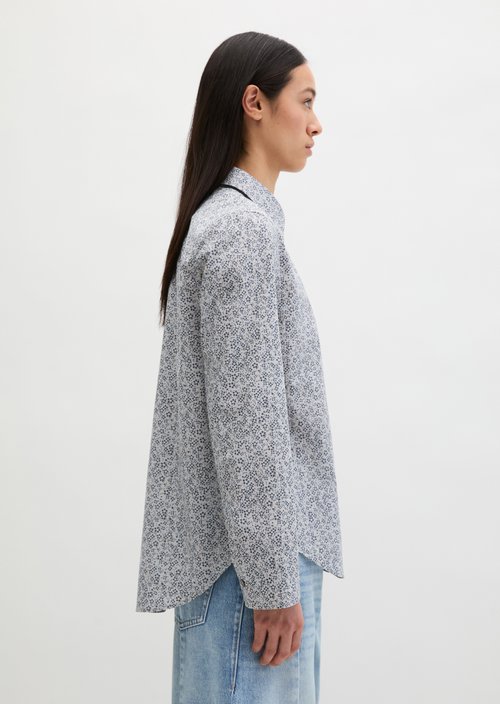 A-shape blouse — Light Blue