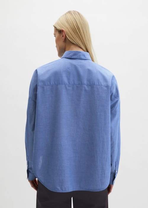 Regular blouse — Medium Blue