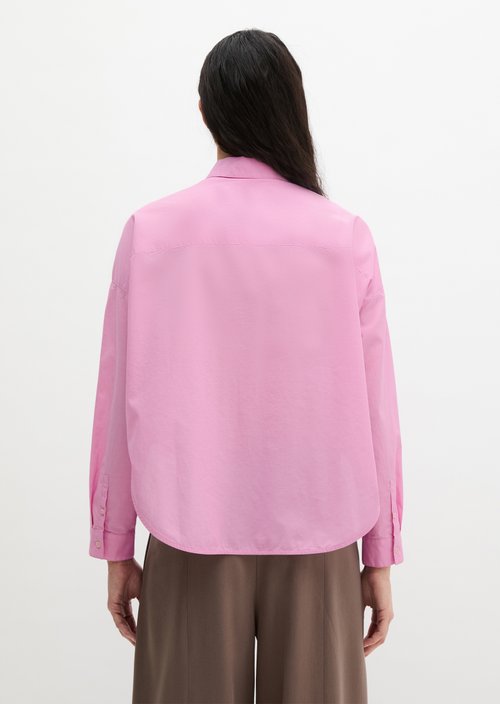 Regular blouse — Medium Pink