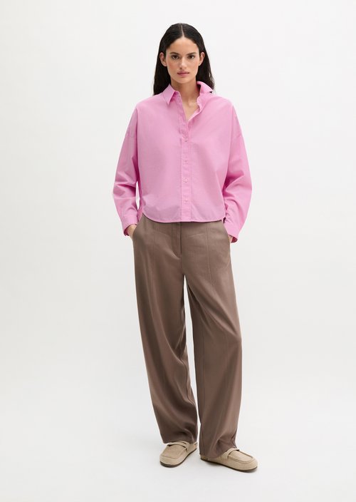 Regular blouse — Medium Pink