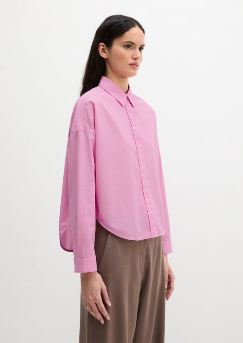 Regular blouse — Medium Pink