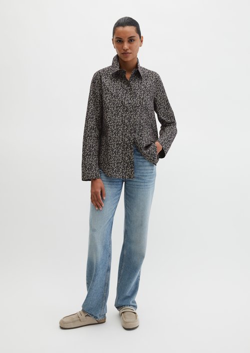 A-shape blouse — Dark Blue