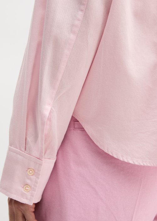 Relaxed cropped blouse — Dried Rose