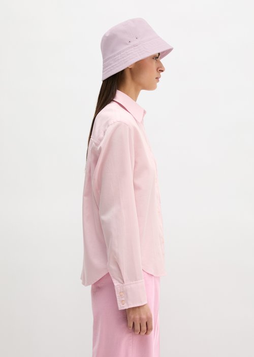 Relaxed cropped blouse — Dried Rose