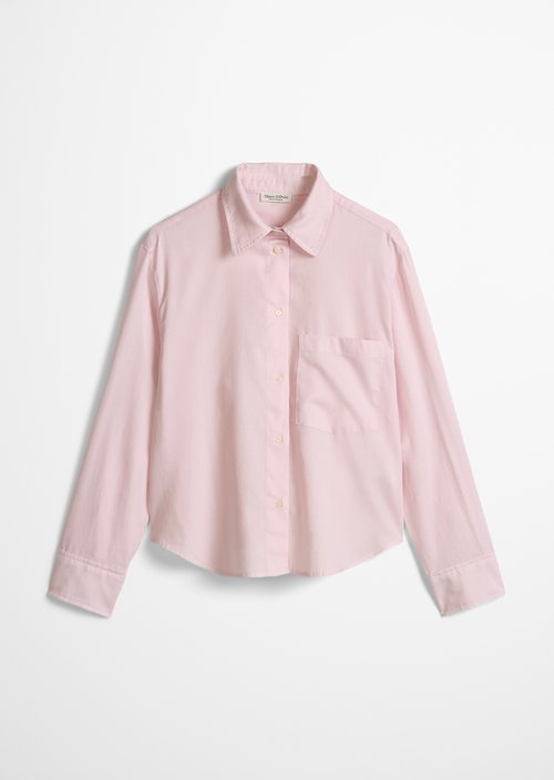 Relaxed cropped blouse — Dried Rose