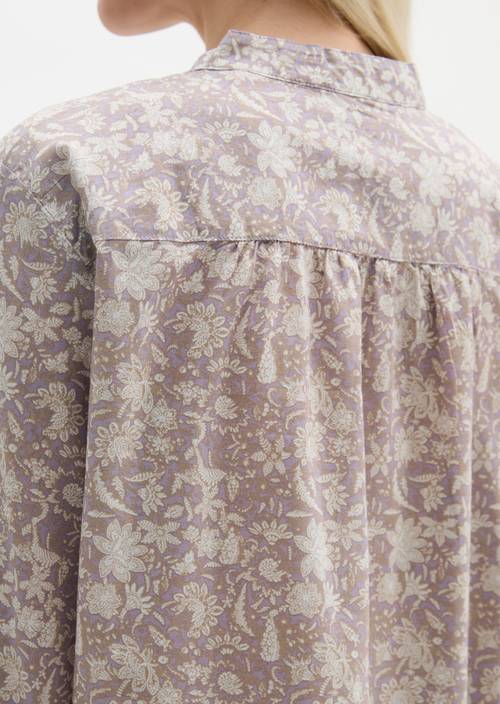 Tunika-Bluse regular Light Pink in Detailansicht