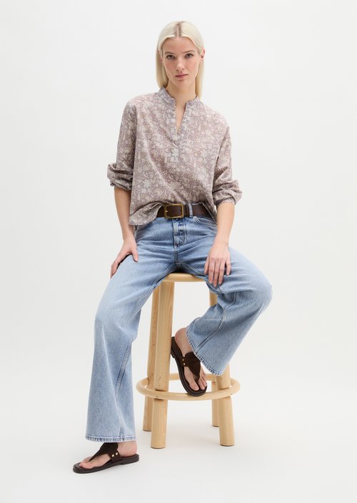 Regular tunic blouse — Light Pink
