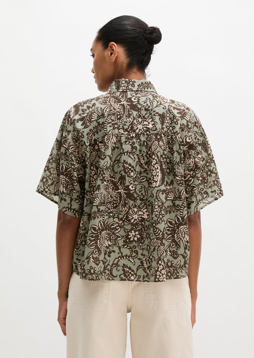 Loose blouse — Medium Green